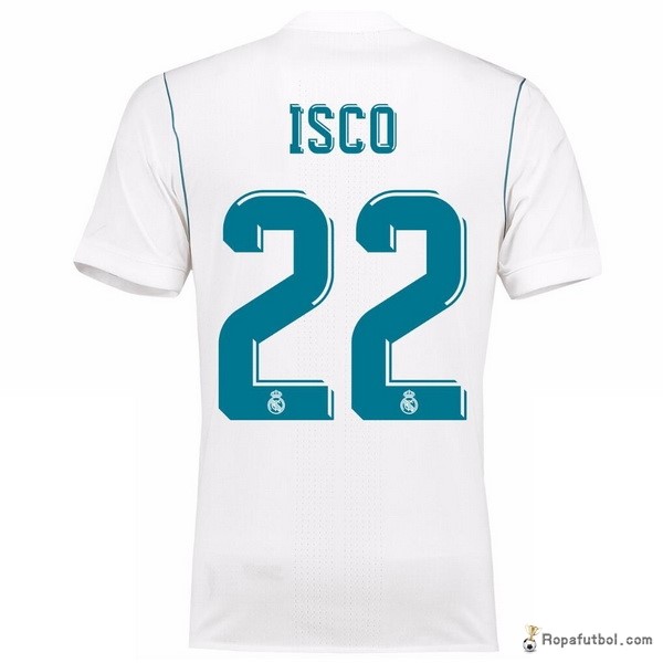 Camiseta Real Madrid Replica Primera Ropa Isco 2017/18